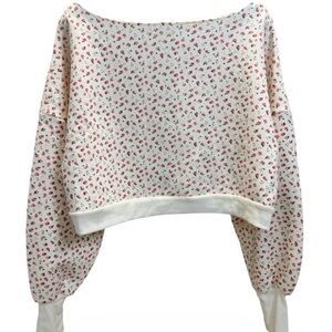 Blogilates Women's Dance Studio Off the Shoulder Sweatshirt